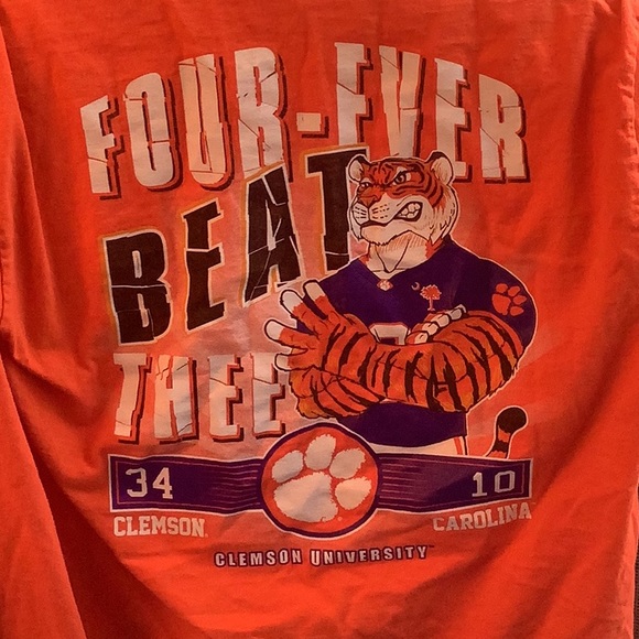 Clemson University long sleeve tee shirt - Picture 2 of 2